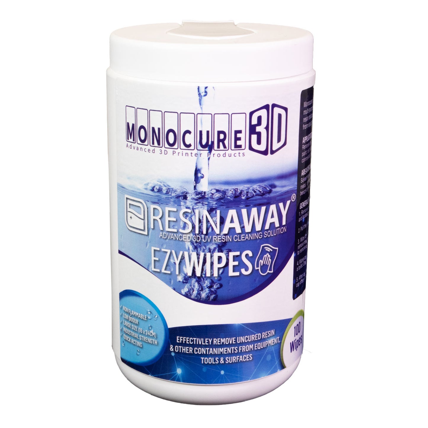 Monocure 3D RESINAWAY EZY-WIPES