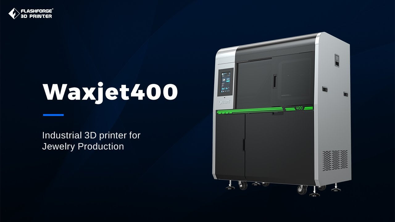 FLASHFORGE WaxJet 410 (MJP) Production 3D Printer, Single Print-Head
